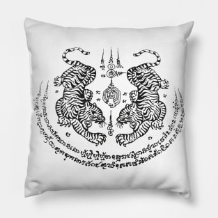 Sak Yant Tiger Pillow