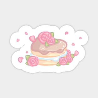 Sweet Heart Chocolate Layer Cake Magnet