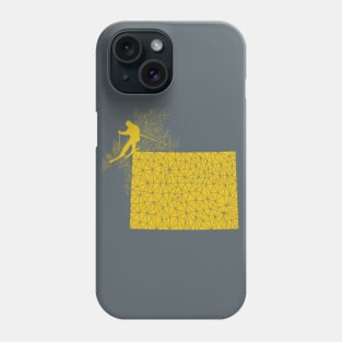 Ski Colorado Skier Phone Case