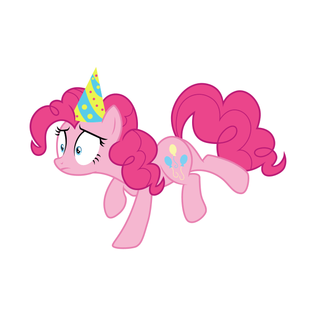 Party Pinkie Pie freeze by CloudyGlow