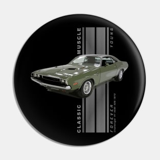 Challenger RT HEMI 426 Classic American Muscle Cars Vintage Pin