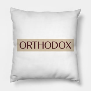 Orthodox version 2 Pillow