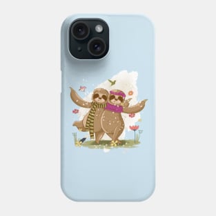 Sloths Romantic Couple Phone Case