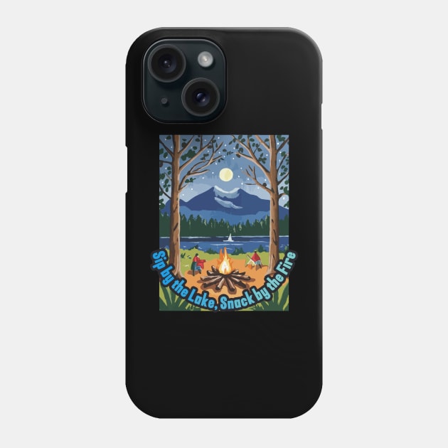 Camping Phone Case by Popez Biz