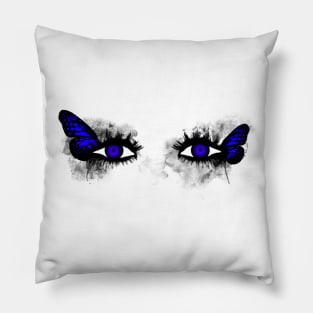 Blue Metamorphosis Pillow