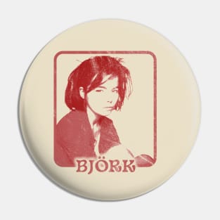 bjork vintage style Pin