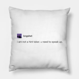 Tumblr speak Pillow