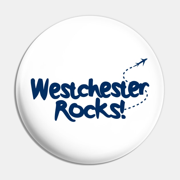 Westchester Rocks Pin by buybehappy