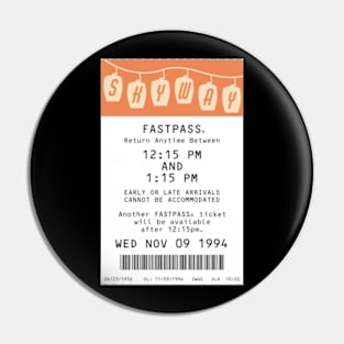 Skyway Fastpass Pin