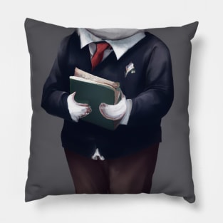 Librarian Panda Pillow