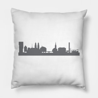 Zurich in gray Pillow