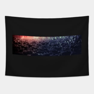 Fantastic Techno Background Tapestry