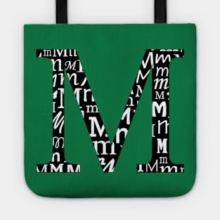 M Filled - Typography Tote