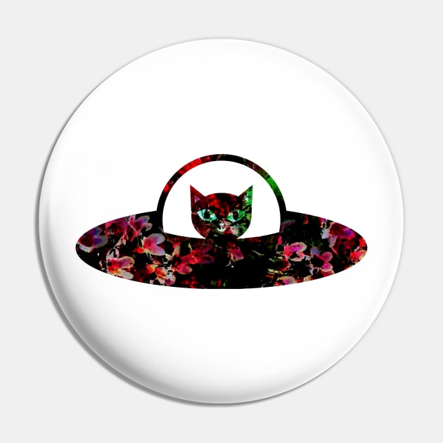 UFO Cat Pin by SpaceART