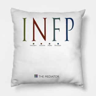 INFP The Mediator, Myers-Briggs Personality Type Pillow