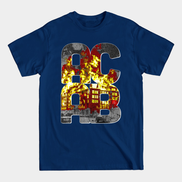 Discover BLM ACAB Burning - Acab All Cops Are Bastards - T-Shirt