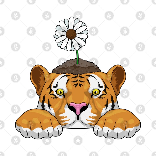 Tiger Daisy Flower by Markus Schnabel