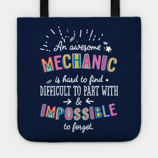 An awesome Mechanic Gift Idea - Impossible to Forget Quote Tote