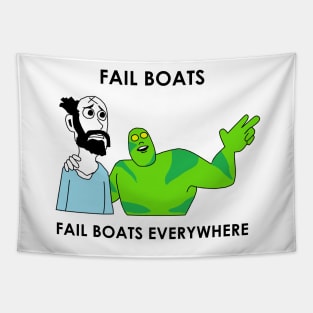 Fail Boats Tapestry