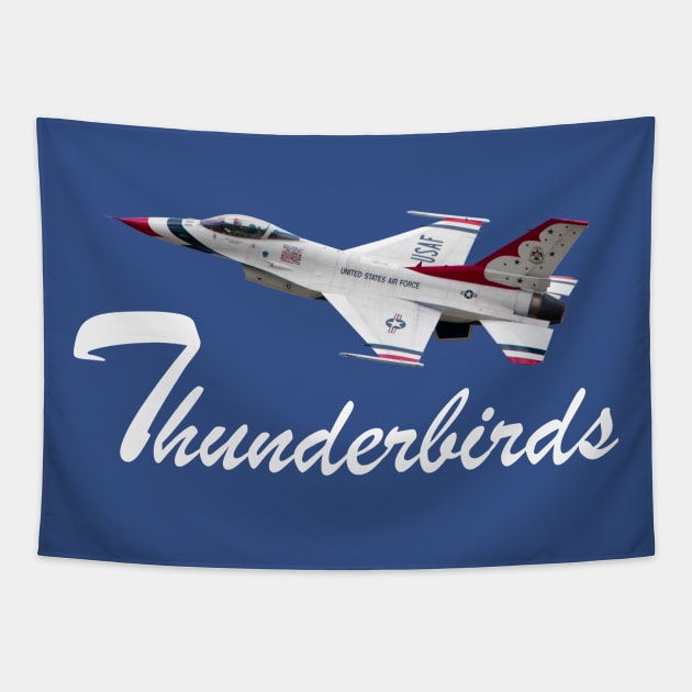 USAF Thunderbird Tapestry by SteveHClark