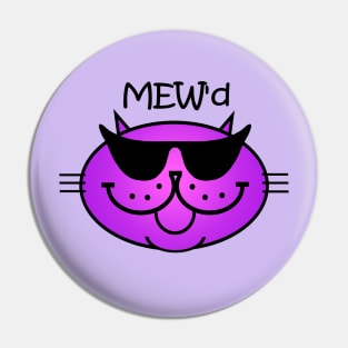 MEW'd - Purrple Pin