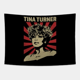 Tina Turner Vintage Design Tapestry