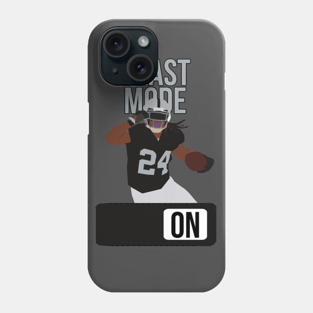 Marshawn Lynch - Beast Mode Phone Case by xavierjfong