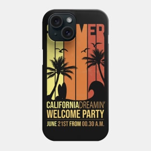 Love California Summer Time 2020 Phone Case