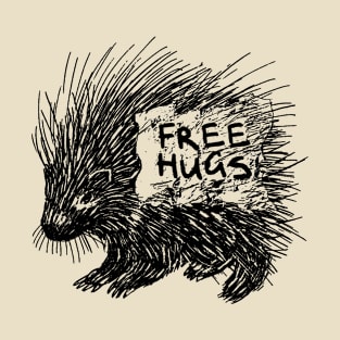 Porcupine Free Hugs T-Shirt