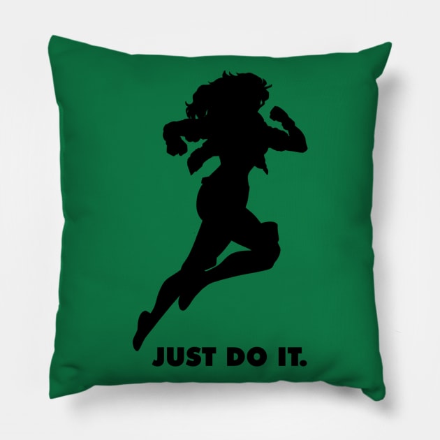 Just Do It Rogue Pillow by TheM6P