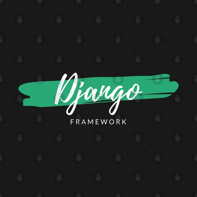 Django Framework Paint Smear by codewearIO