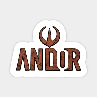 Andor Raised Logo Magnet