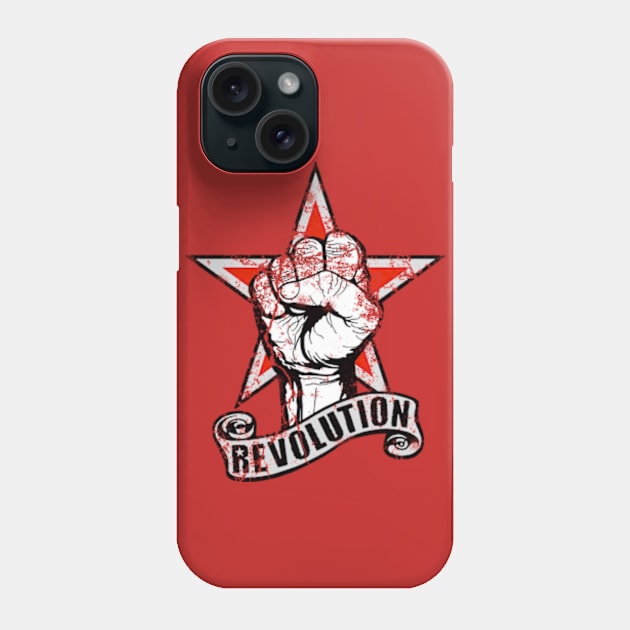 Up The Revolution! Phone Case by RubyRed