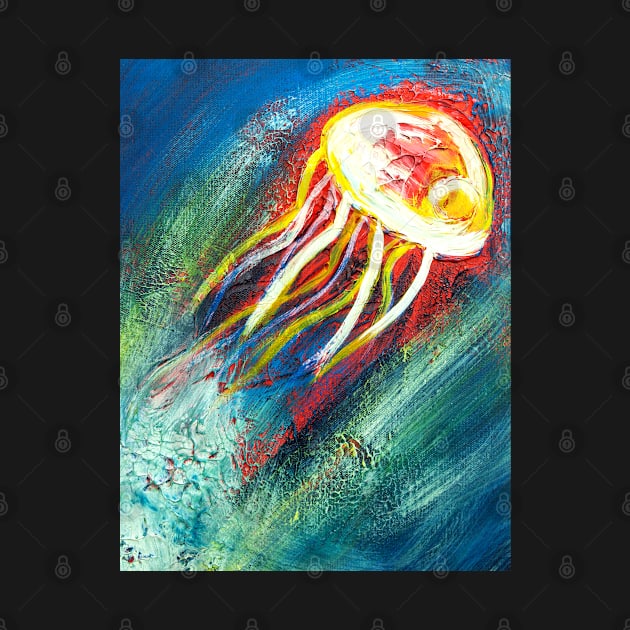 2nd Vibrant Jellyfish by kenallouis