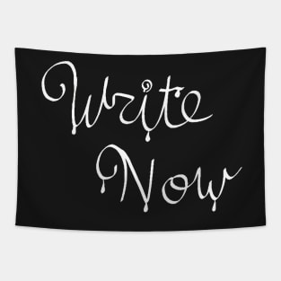 Write Now White Tapestry