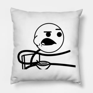 Cereal Guy Meme Pillow