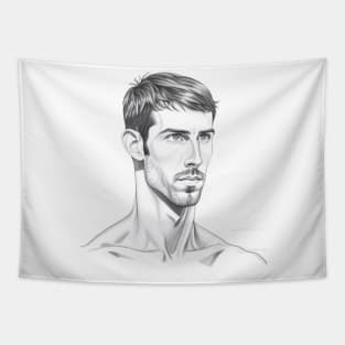 Michael phelps Tapestry