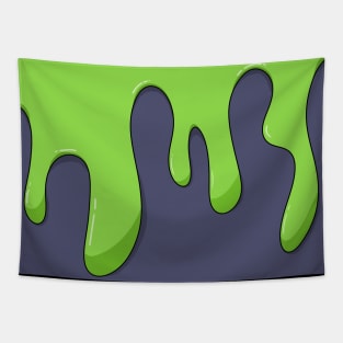 Purple and Green Slime Tapestry