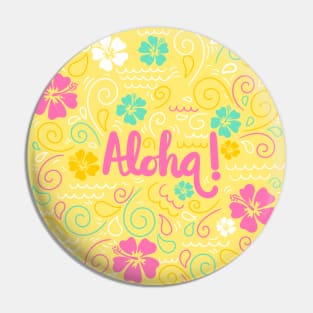 Spring Aloha Pin