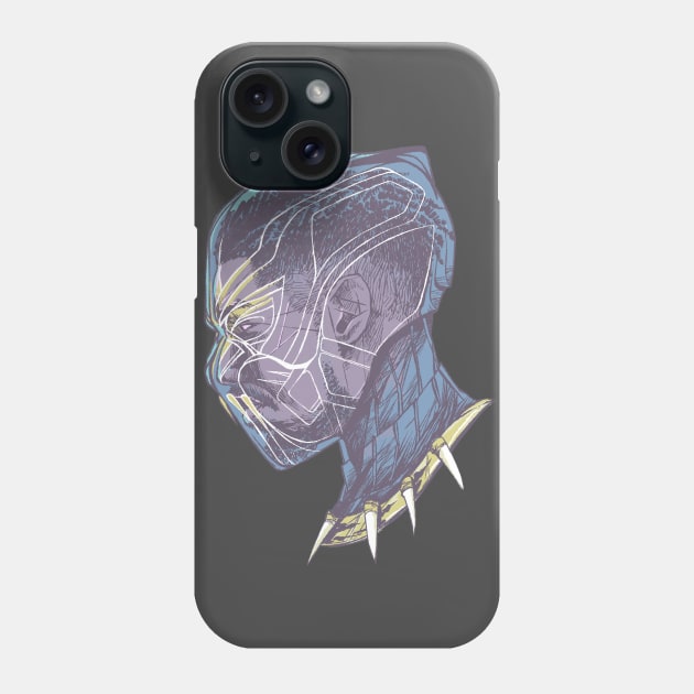 Eric Killmonger - X-Ray Phone Case by wwowly