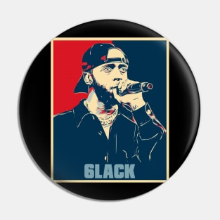 6lack Hip Hop Hope Poster Art Pin