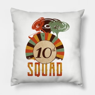 10th anniversary music squad, birthday gift vintage Pillow