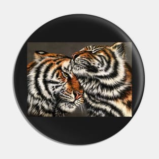 Two Tigers Pin