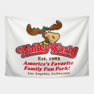 Walley World Moose Worn Tapestry