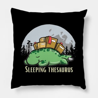 Sleeping Saurus Pillow