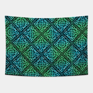 Celtic Knot Pattern Seamless Tapestry