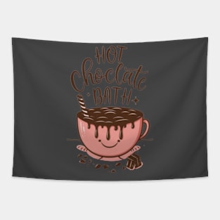 Hot Chocolate Bath Tapestry