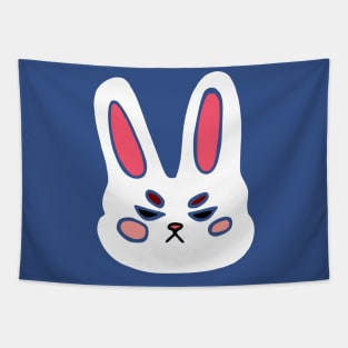 angry bunny clipart Tapestry