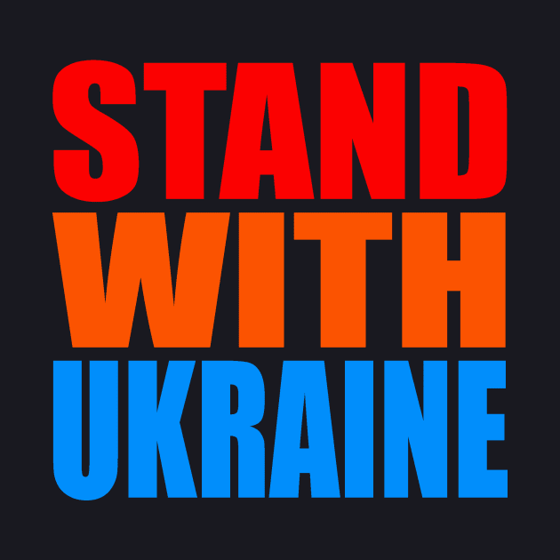 Stand with Ukraine by Evergreen Tee