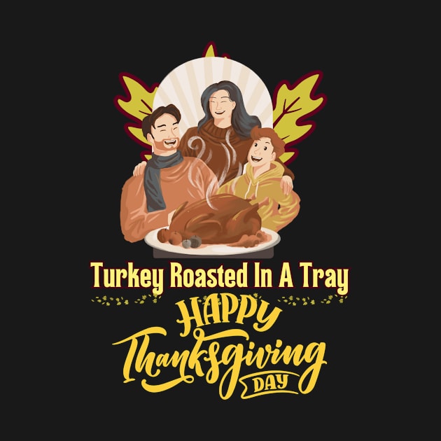 Family Feast: Thanksgiving Joy by DaShirtXpert